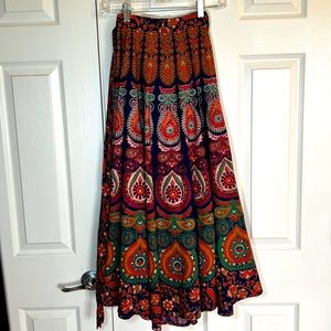 Women’s Long Sarong Multi-colored